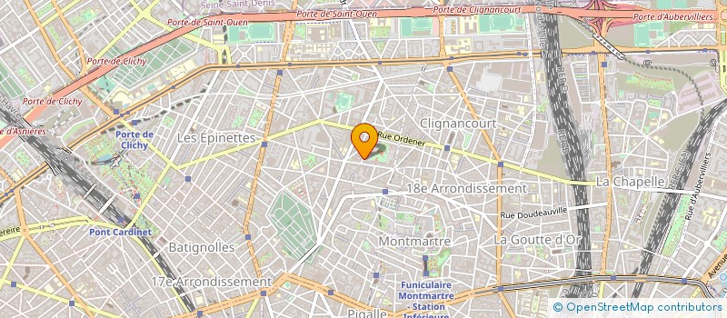 localisation de l'entreprise INFINI CREATIF SARL  PARIS