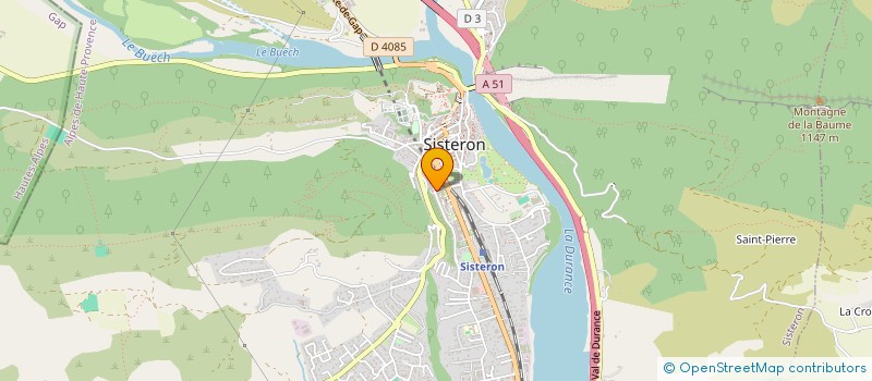 localisation de l'entreprise INFINI NEO LEXA à SISTERON