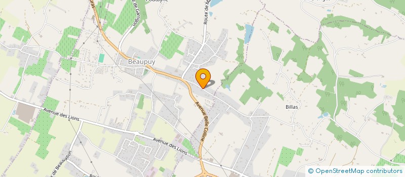 localisation de l'entreprise INFINI'SOL  BEAUPUY