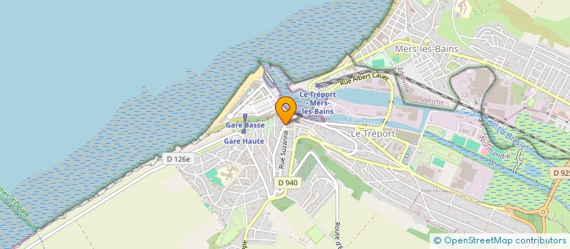 localisation de l'entreprise INFINI'TIFF  LE TREPORT