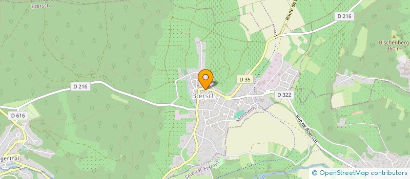 localisation de l'entreprise INFINI'TIFF  OBERNAI