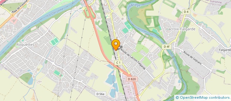 localisation de l'entreprise INFINI TRAITEUR  PINSAGUEL