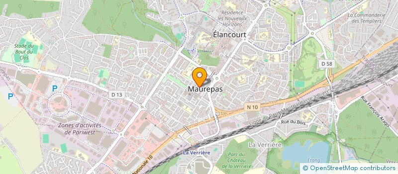 localisation de l'entreprise INFINIMENT  MAUREPAS