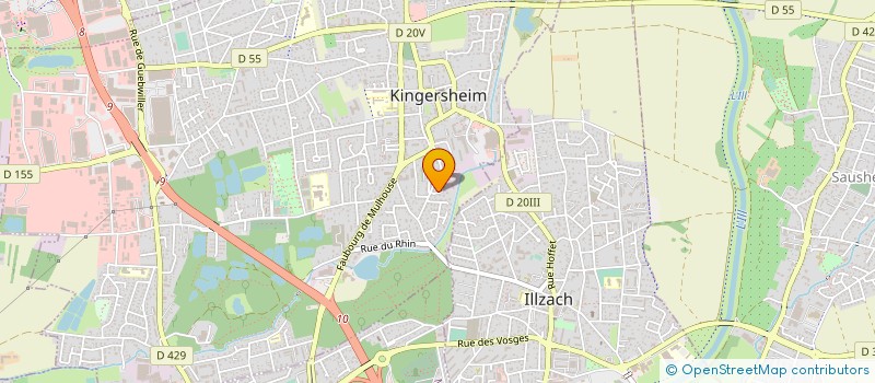 localisation de l'entreprise INFINIMENT MEUBLES à KINGERSHEIM