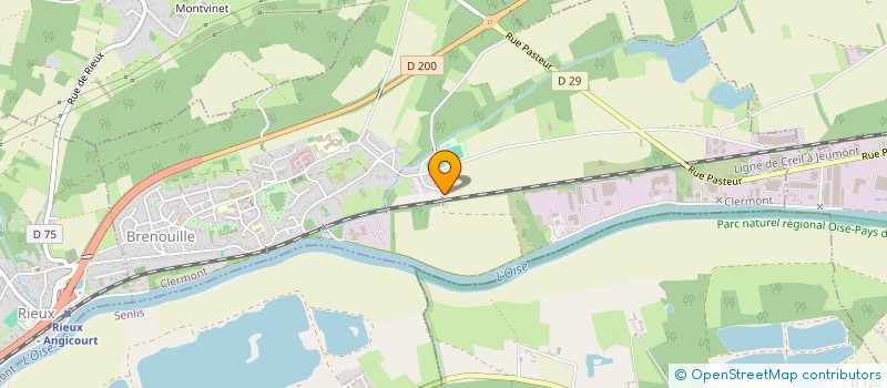 localisation de l'entreprise INFINIPLAST  BRENOUILLE