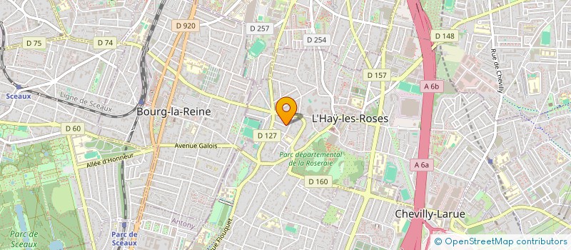 localisation de l'entreprise INFINIT AI à L'HAY-LES-ROSES