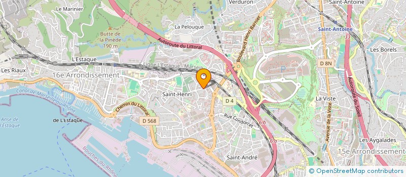 localisation de l'entreprise INFINITE à MARSEILLE