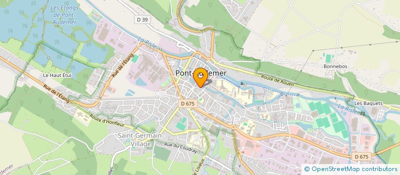 localisation de l'entreprise INFINITE à PONT-AUDEMER