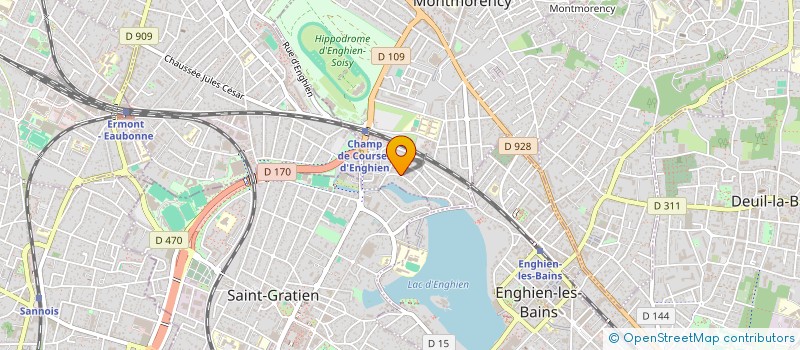 localisation de l'entreprise INFINITE IMPROBABILITY  SOISY-SOUS-MONTMORENCY