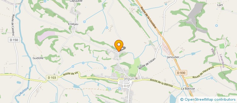 localisation de l'entreprise INFINITE LOOP PRODUCTIONS  JEGUN