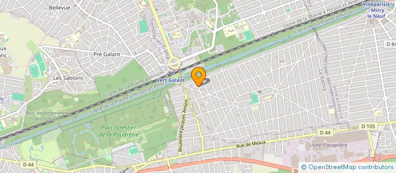 localisation de l'entreprise INFINITE MOTORS  TREMBLAY-EN-FRANCE