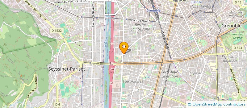 localisation de l'entreprise INFINITE VALUE à GRENOBLE