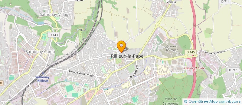 localisation de l'entreprise INFINITE WATCH SAS à RILLIEUX-LA-PAPE