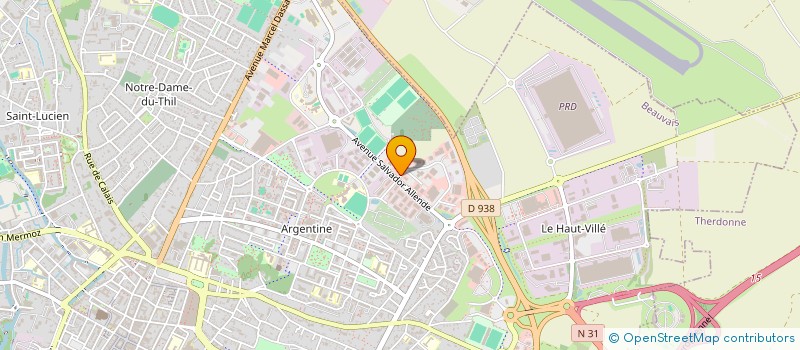 localisation de l'entreprise INFINITEMIND FRANCE  BEAUVAIS