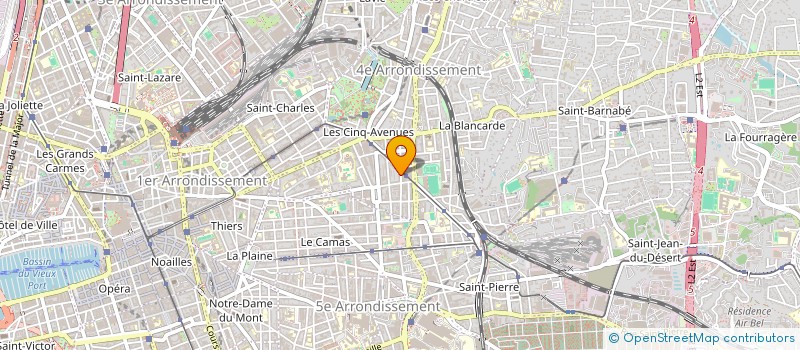 localisation de l'entreprise INFINITESIMALE  MARSEILLE