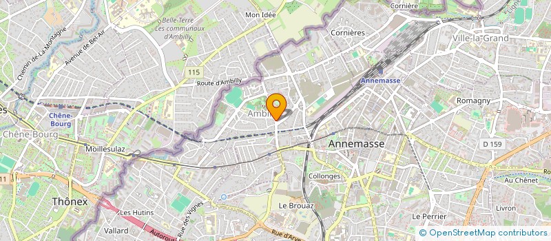 localisation de l'entreprise INFINITI  VILLENEUVE-LA-GARENNE