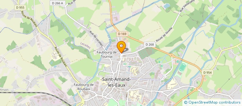 localisation de l'entreprise INFINITIES CONSEILS ET EXPERTISES  SAINT-AMAND-LES-EAUX