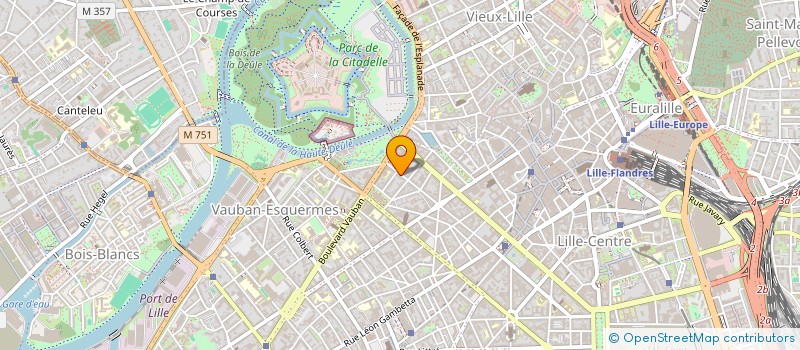 localisation de l'entreprise INFINITIF à LILLE