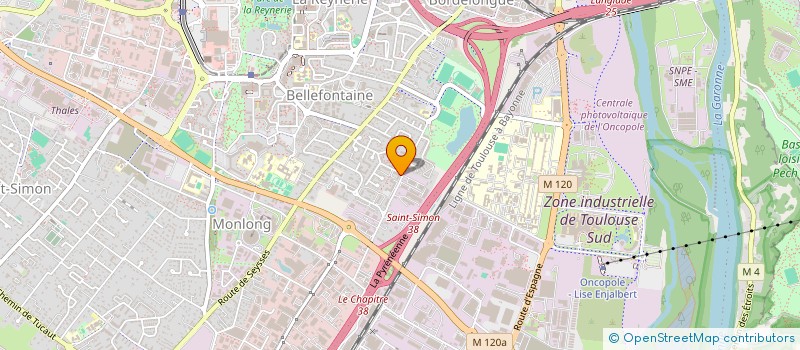 localisation de l'entreprise INFINITIUM  TOULOUSE
