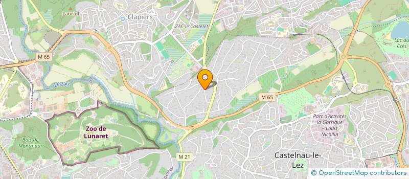 localisation de l'entreprise INFINITIVE BUSINESS CONSULTING à CASTELNAU-LE-LEZ