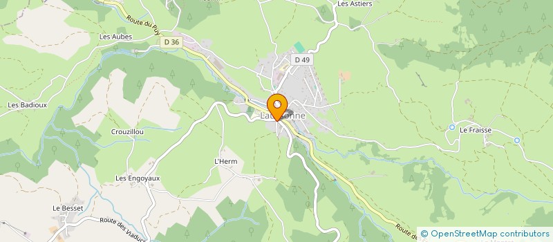 localisation de l'entreprise INFINITIVITY DESIGN LABS  LAUSSONNE