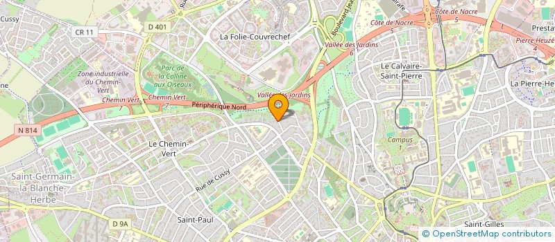 localisation de l'entreprise INFINITUM MOUVEMENT à CAEN