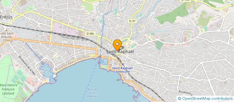 localisation de l'entreprise INFINITY à SAINT-RAPHAEL