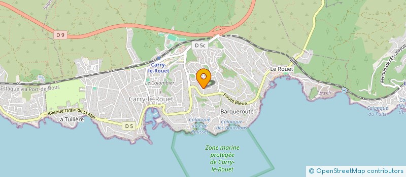 localisation de l'entreprise INFINITY 8  CARRY-LE-ROUET