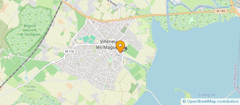 localisation de l'entreprise INFINITY  VILLENEUVE-LES-MAGUELONE