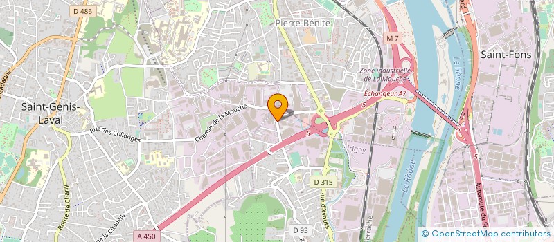 localisation de l'entreprise INFINITY AMBULANCES  VILLEURBANNE