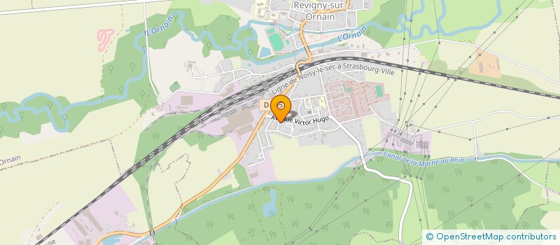 localisation de l'entreprise INFINITY ASSURANCE à REVIGNY-SUR-ORNAIN