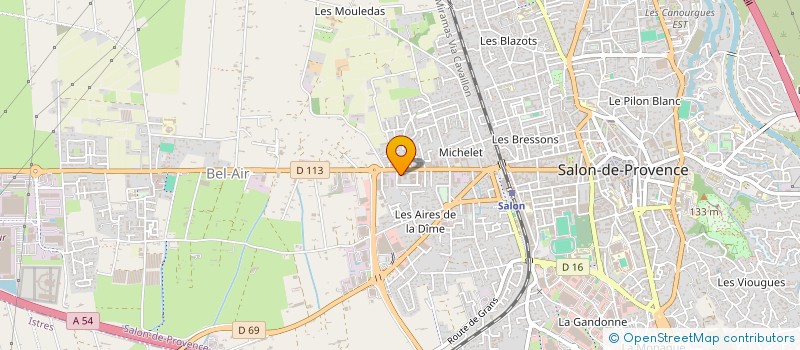 localisation de l'entreprise INFINITY CARE à SALON-DE-PROVENCE
