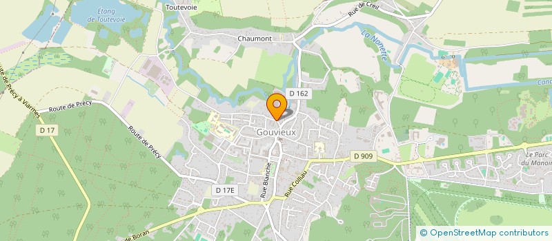 localisation de l'entreprise INFINITY EVOLUTION à CHALONS-EN-CHAMPAGNE
