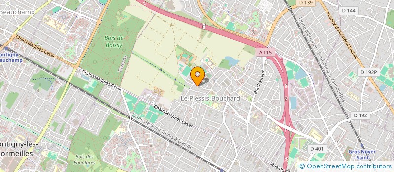 localisation de l'entreprise INFINITY EXPERTISE & AUDIT  PARIS