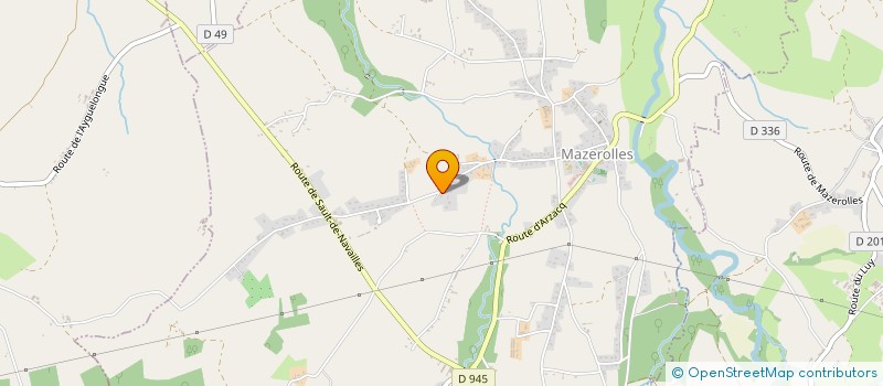 localisation de l'entreprise INFINITY-FIVE  MAZEROLLES