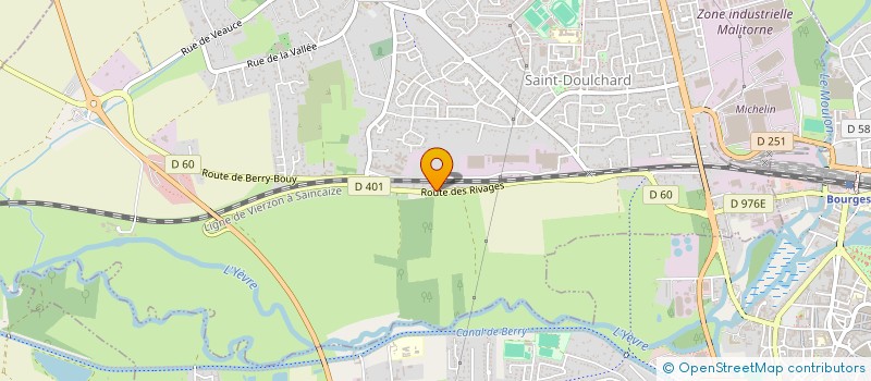 localisation de l'entreprise INFINITY FONCIER  SAINT-DOULCHARD