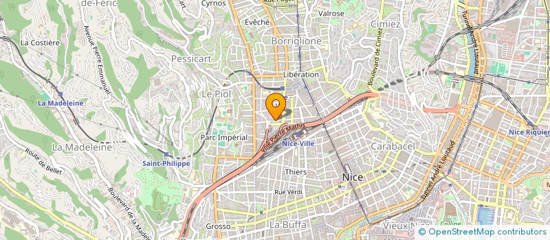 localisation de l'entreprise INFINITY GROUP  NICE