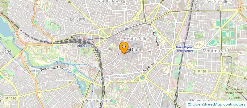 localisation de l'entreprise INFINITY HAIR à DIJON