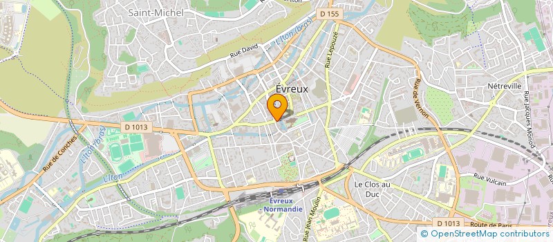 localisation de l'entreprise INFINITY KREATION  EVREUX