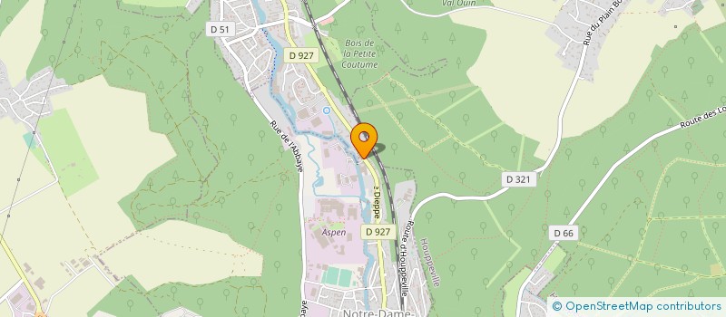 localisation de l'entreprise INFINITY MARIAGE ROUEN  NOTRE-DAME-DE-BONDEVILLE