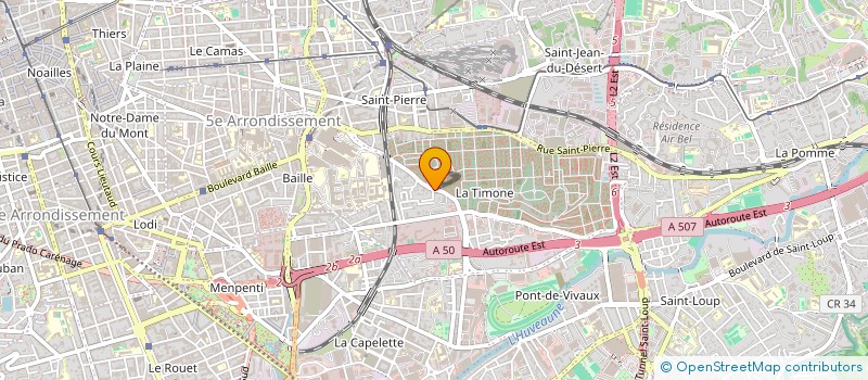 localisation de l'entreprise INFINITY OAK à MARSEILLE