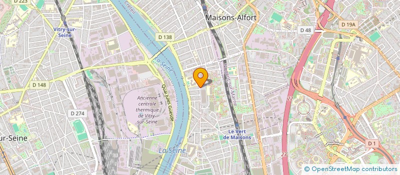 localisation de l'entreprise INFINITY PARTNERS  MONTREUIL