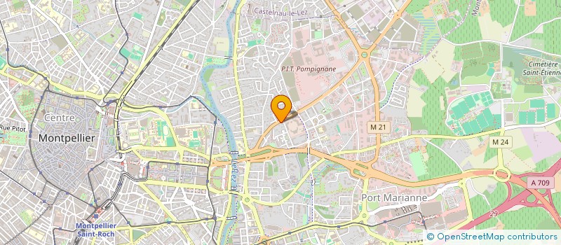 localisation de l'entreprise INFINITY PAYMENT SERVICES à MONTPELLIER