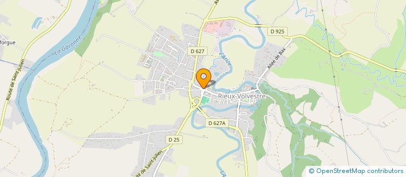 localisation de l'entreprise INFINITY PISCINES  RIEUX-VOLVESTRE