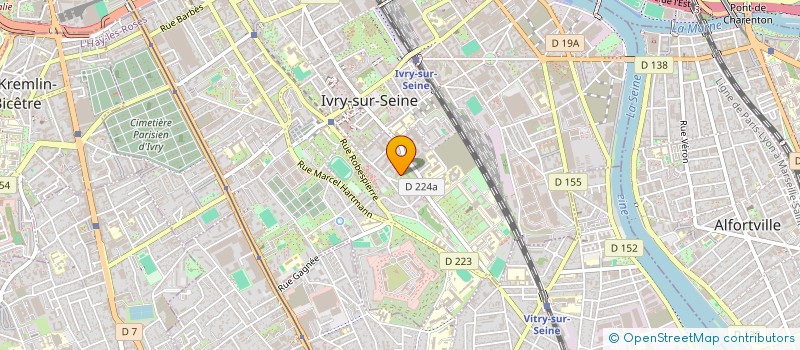 localisation de l'entreprise INFINITY PREMIUM SERVICES  IVRY-SUR-SEINE