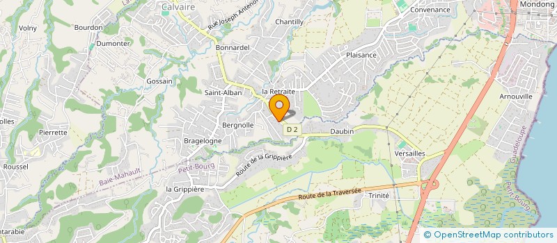 localisation de l'entreprise INFINITY QUANTUM  BAIE-MAHAULT