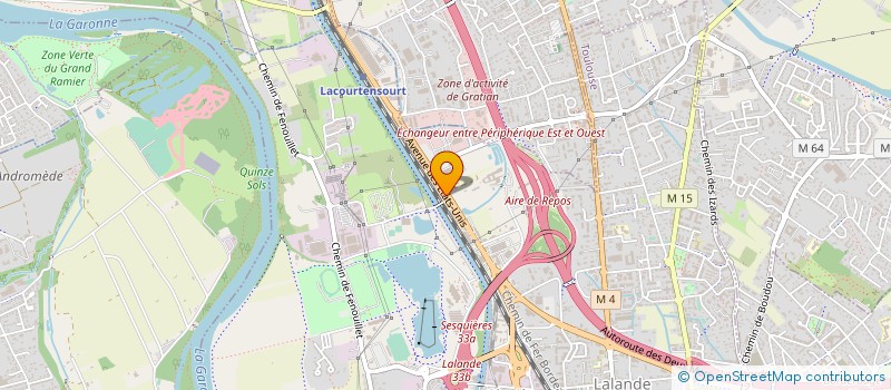 localisation de l'entreprise INFINITY S à TOULOUSE