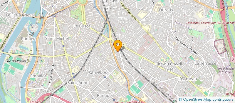 localisation de l'entreprise INFINITY SPACE PROVIDERS à TOULOUSE