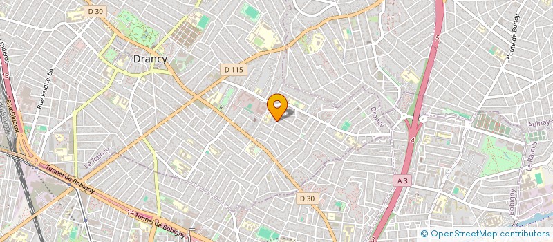 localisation de l'entreprise INFINITY TRANSPORT à DRANCY