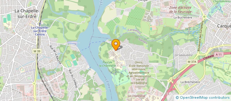 localisation de l'entreprise INFINITY VALUES à NANTES